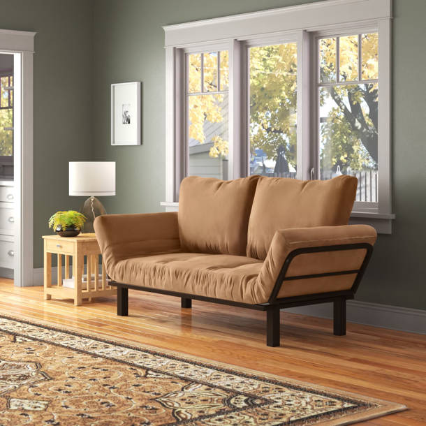 Red Barrel Studio® Lounger Futon Frame & Reviews Wayfair